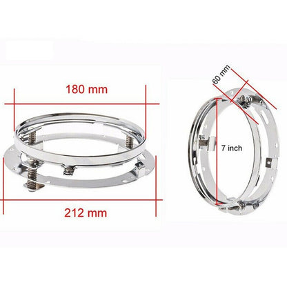 Комплект Монтажни стойки за кръгли LED фарове 7" (инча)