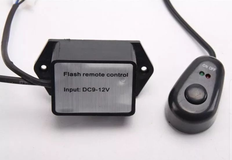 Комплект окабеляване / инсталация с ДИСТАНЦИОННО за LED бар, халогени, фарове, крушки и др.