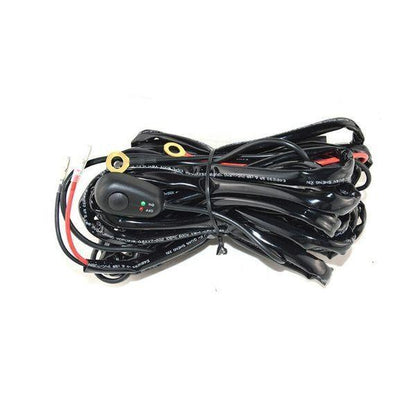 Комплект окабеляване / инсталация за 2 светлини - LED барове, халогени, фарове, крушки и др. 12/24V