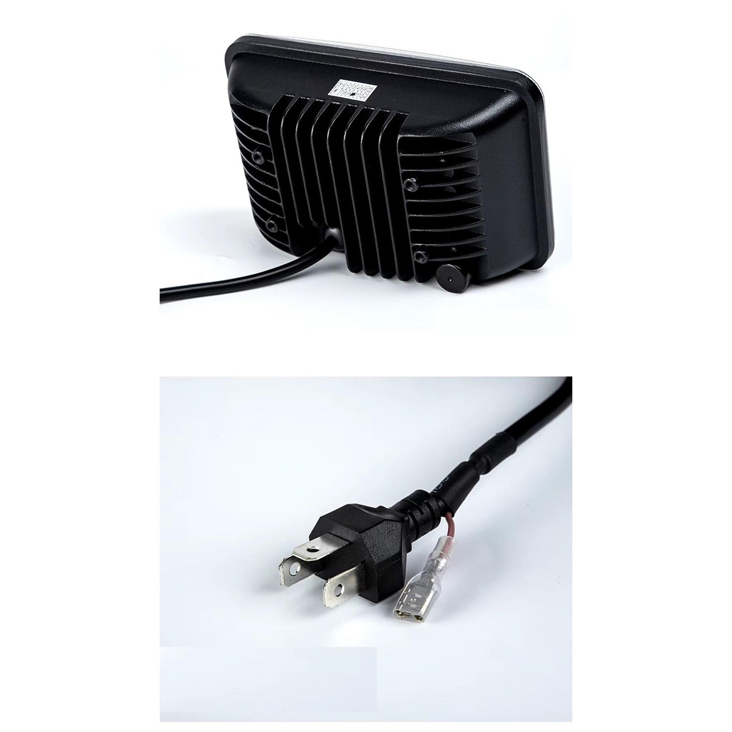 Комплект Правоъгълни 5x7инча LED фарове лампа 12V/24V къси/дълги, DRL дневни светлини и мигач