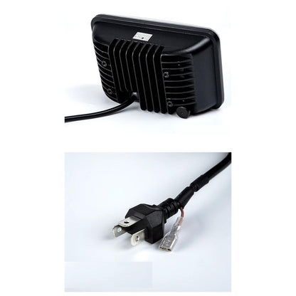 Комплект Правоъгълни 5x7инча LED фарове лампа 12V/24V къси/дълги, DRL дневни светлини и мигач
