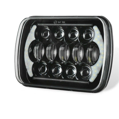 Комплект Правоъгълни LED фарове 5x7" 120W H4 букса, 4 светлини