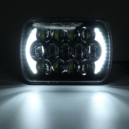 Комплект Правоъгълни LED фарове 5x7" 120W H4 букса, 4 светлини