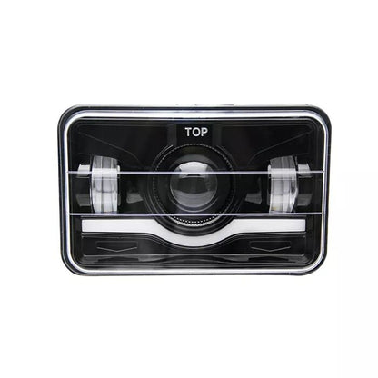 Комплект Правоъгълни LED фарове 4x6" 70W H4 букса, 3 светлини