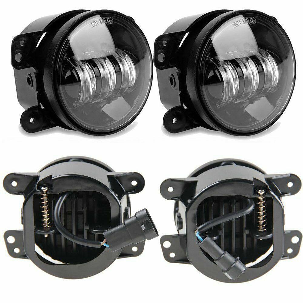 Комплект Универсални Кръгли 4" (100mm) LED халогени за вграждане 30W