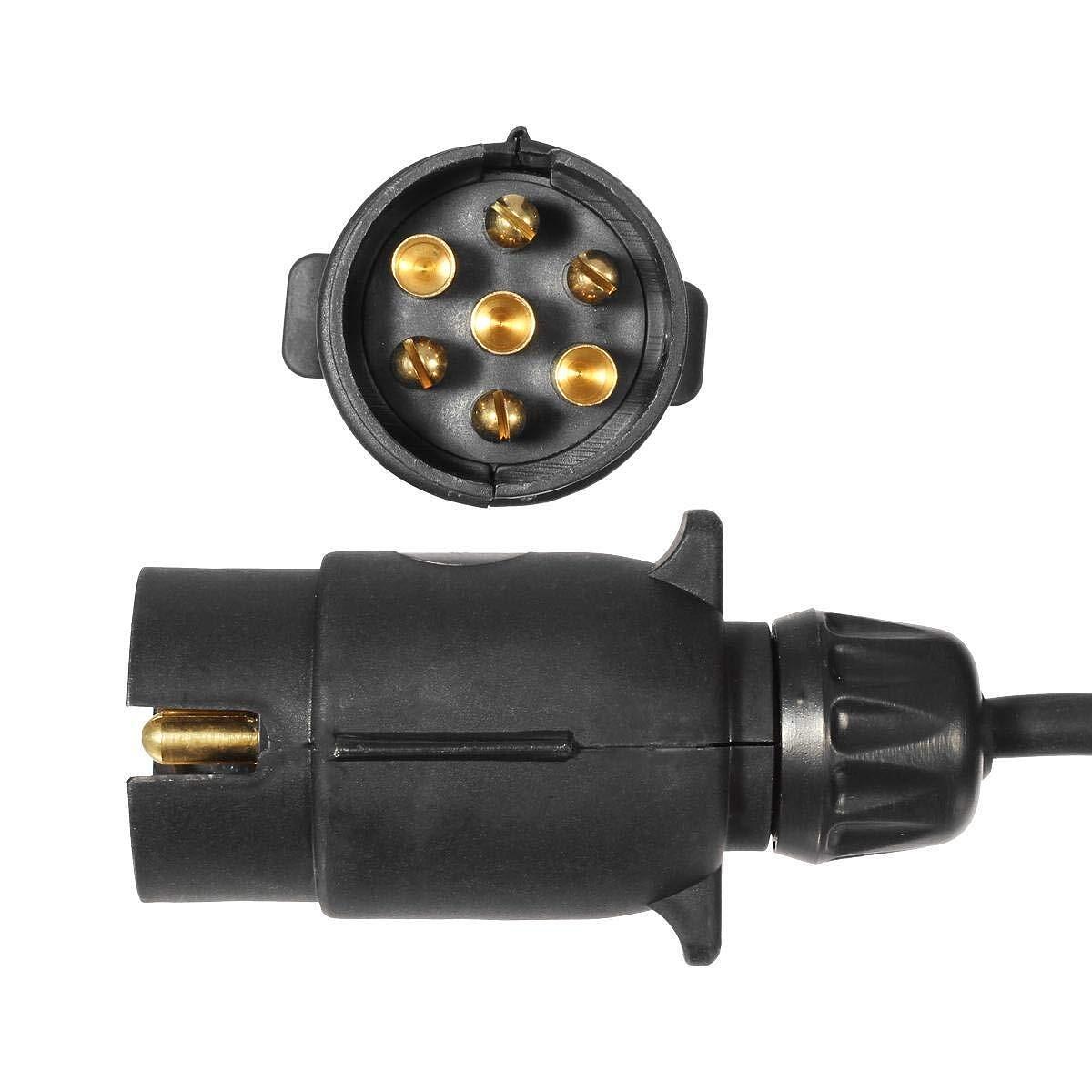 Комплект задни светлини /стопове/ с магнит, букса и кабел 7.5м, 4 функции и рефлектор, 12V/24V