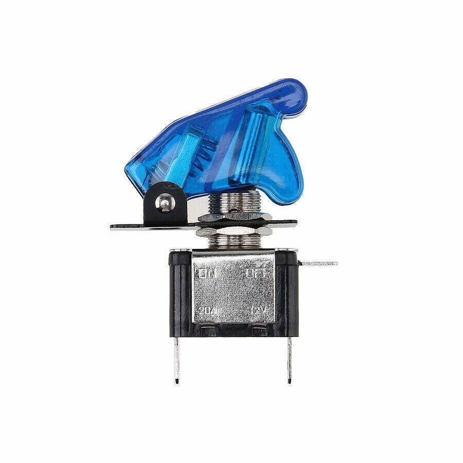 Копче електрическо с диод 20A 12V - червено, оранжево, синьо, карбон