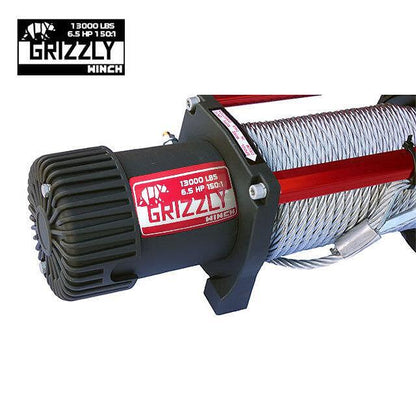 Лебедка Grizzly Winch 13000lbs (5897kg) стоманено въже