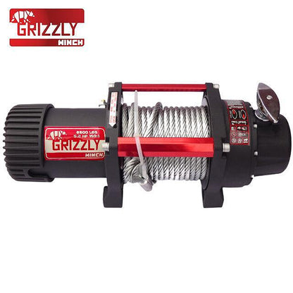Лебедка Grizzly Winch 8500lbs (3855kg) стоманено въже