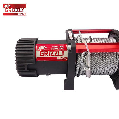 Лебедка Grizzly Winch 8500lbs (3855kg) стоманено въже
