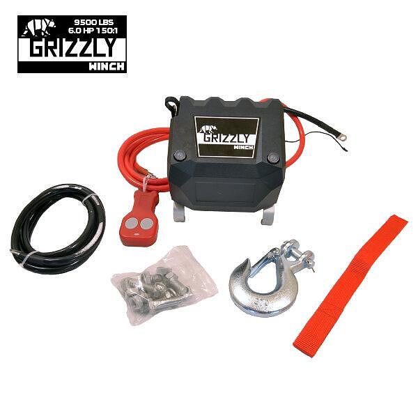 Лебедка Grizzly Winch 9500lbs (4310kg) синтетично въже