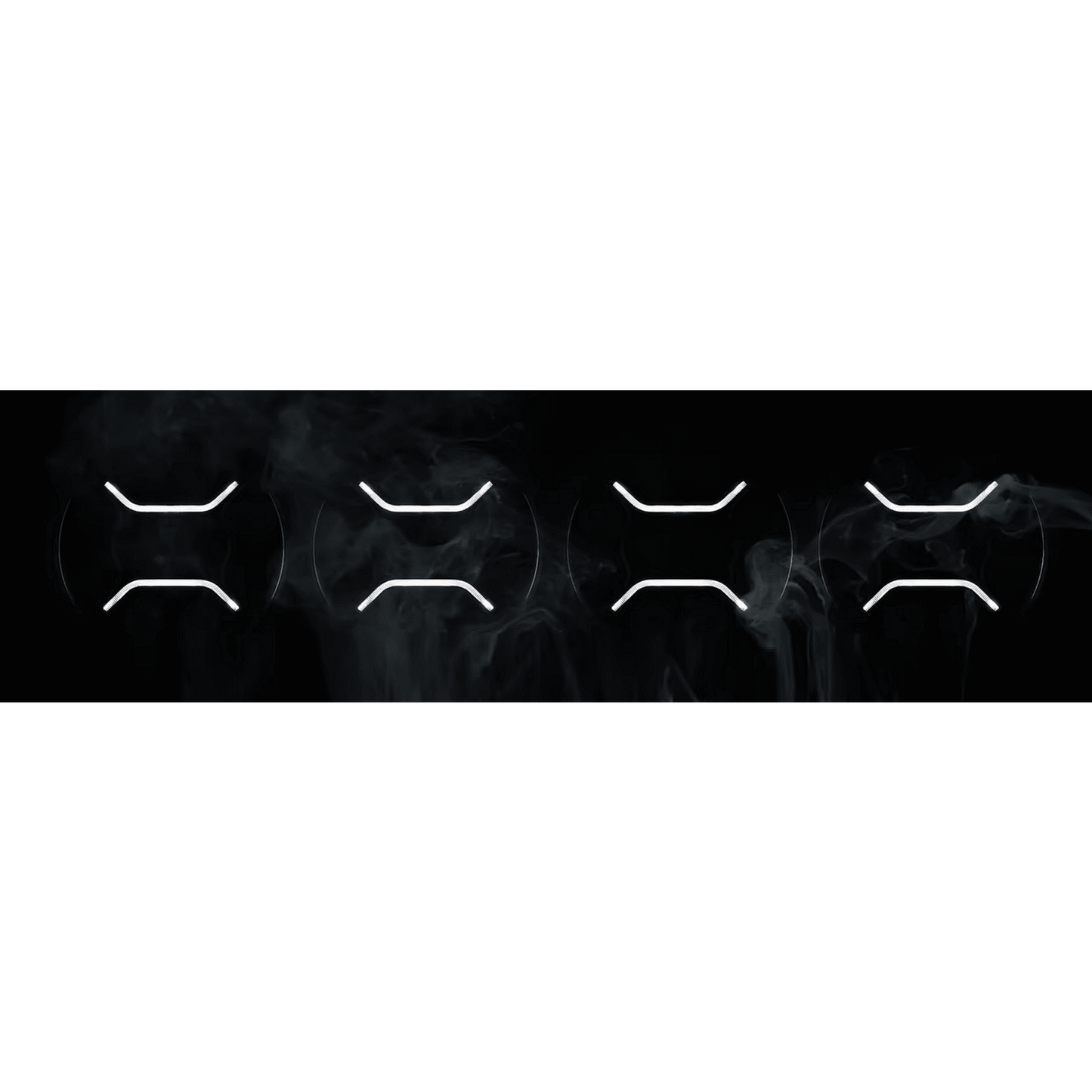 1бр Универсален LED + DRL Фар, бял+оранжев габарит Ø230 мм 12V/24V