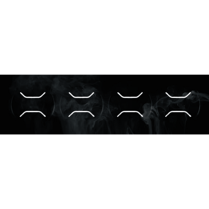 1бр Универсален LED + DRL Фар, бял+оранжев габарит Ø230 мм 12V/24V