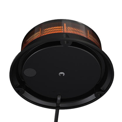 Лед авариен буркан - маяк, 19W 12V/24V, въртяща сигнална лампа