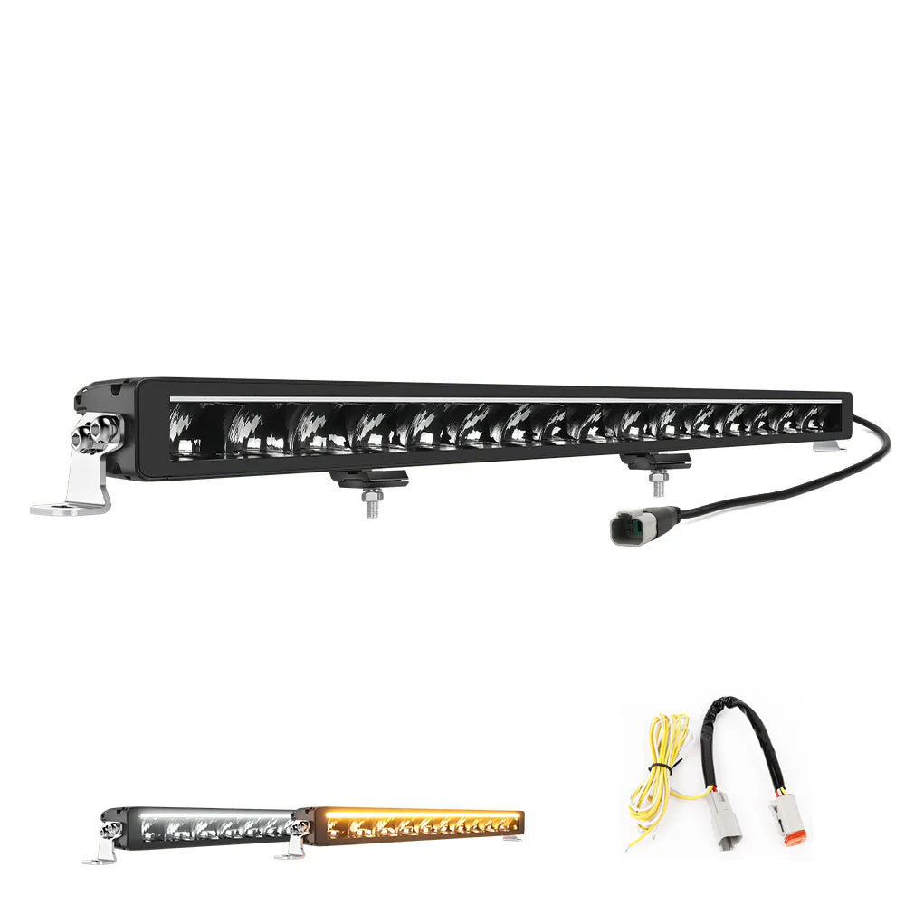 LED BAR 32" (82см) ZH 312W 12V/24V 6500K основна светлина + дневна 6500K/3000K