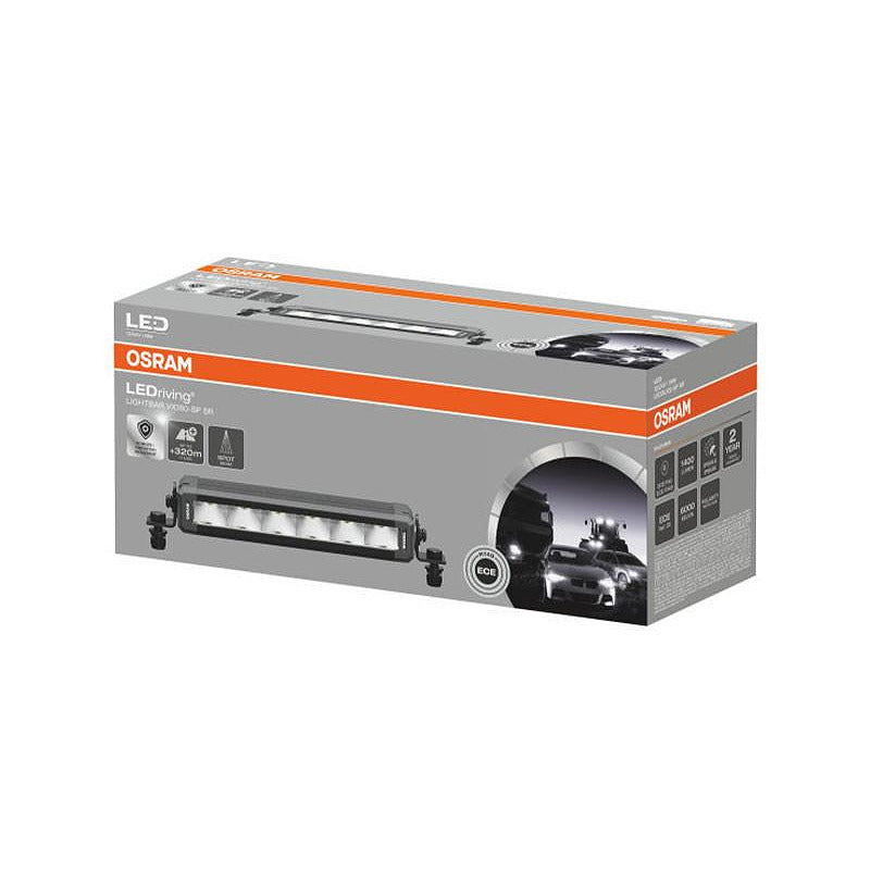 LED бар Osram Lightbar VX180-SP SR 12V, 18W, 1400lm, 6000K, 192x67x35mm