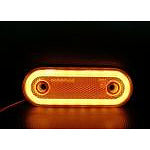 LED габарит, оранжева светлина, неон ефект, Е-Mark, 12V-24V