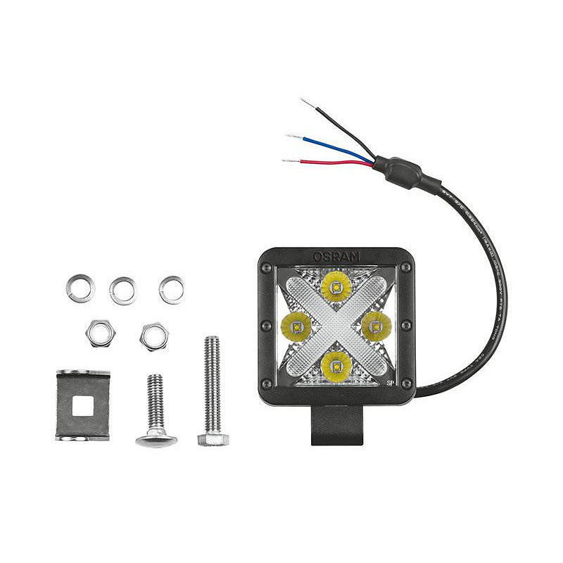 LED квадратен халоген Osram MX85-SP за Off-road 22/2W, 12V, 85mm