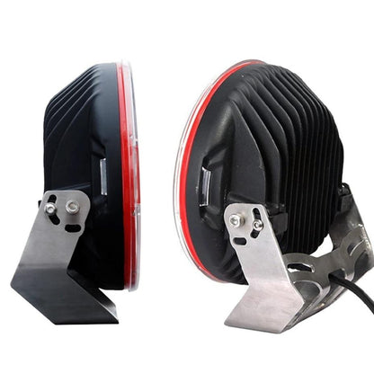 ЛЕД прожектор 9" (225мм) 185W 12V/24V, тип "пита", лъч до 250м