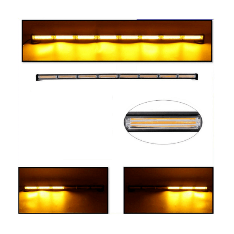 LED сигнална лампа 12V/24V 120см - няколко режима на работа
