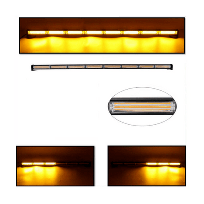 LED сигнална лампа 12V/24V 120см - няколко режима на работа