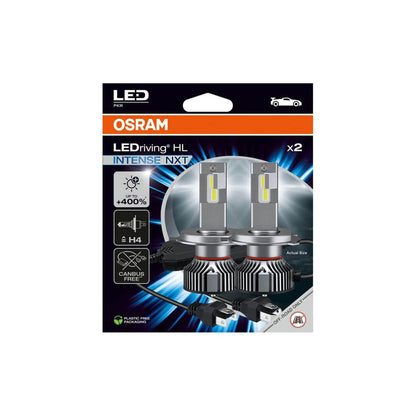 LED система Osram Intense NXT H4 12V, 42/40W, 2500/3500lm, 6000K