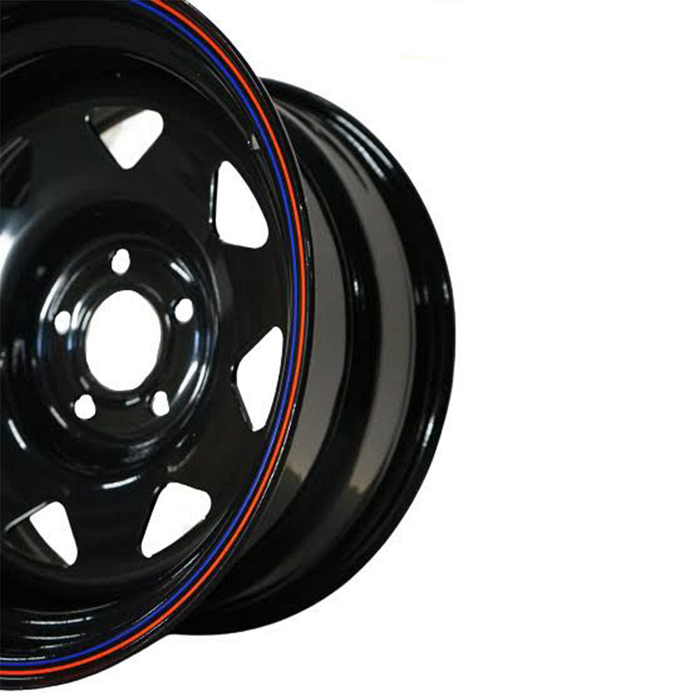 Метални минусови джанти 15" 5x139.7 7J ET -25 черен гланц