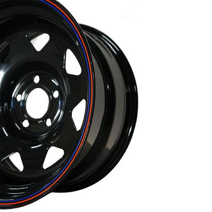 Метални минусови джанти 15" 5x139.7 7J ET -25 черен гланц