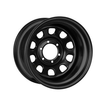 Метални минусови джанти 15" 6x139.7 10J ET -40 черен мат