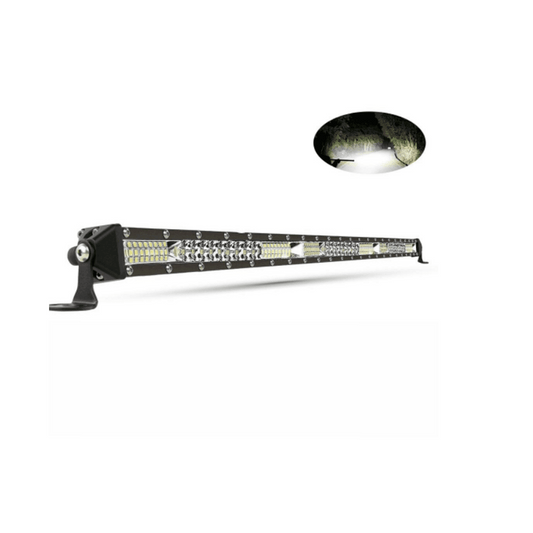 Мощен Едноредов Слим Лед Бар 23" (58см) 180W 9000lm Комбо светлина, Ултра Тънък, 12/24V