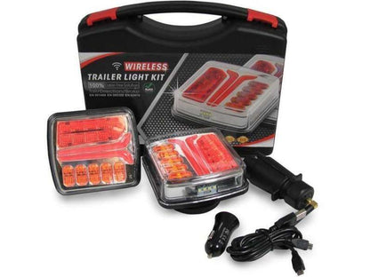 Безжични LED Стопове С Магнит за Ремарке Каравана Камион 12V/24V