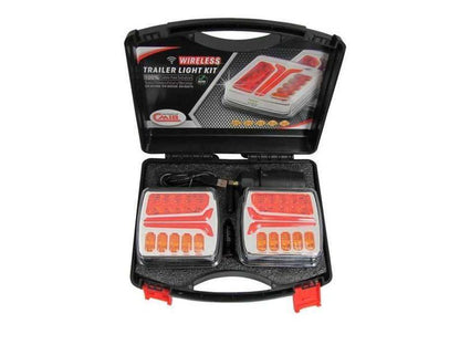 Безжични LED Стопове С Магнит за Ремарке Каравана Камион 12V/24V