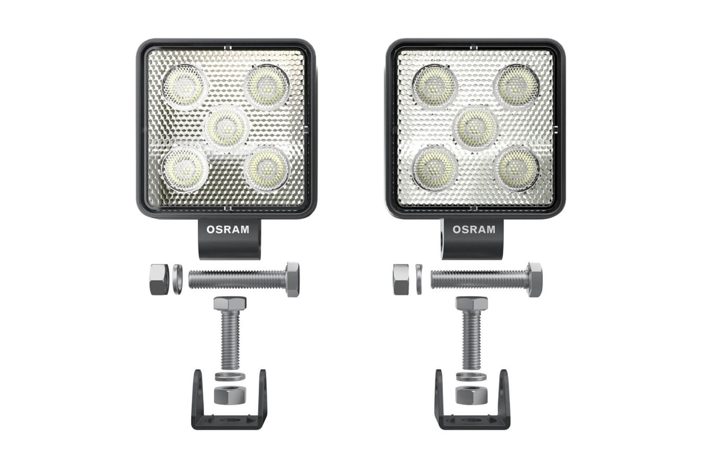 OSRAM Комплект квадратни работни LED халогени CUBE VX70-WD 24W 97x73x31mm лед