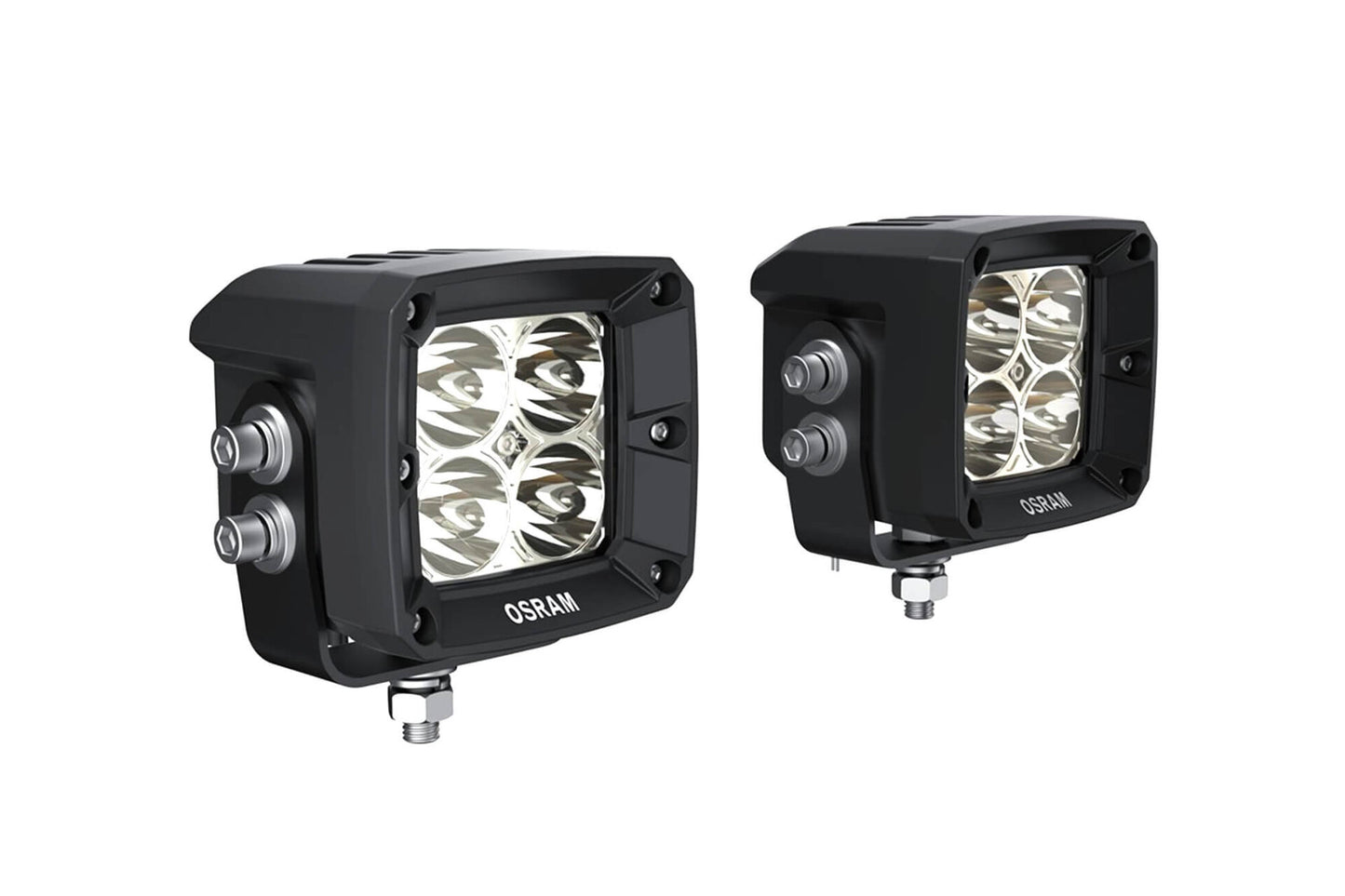 OSRAM OFF-ROAD CUBE VX80-SP К-кт LED квадратни халогени 7.5W 80x75x85mm 6000K, 1300LM, 12/24V, IP67, E-mark E4