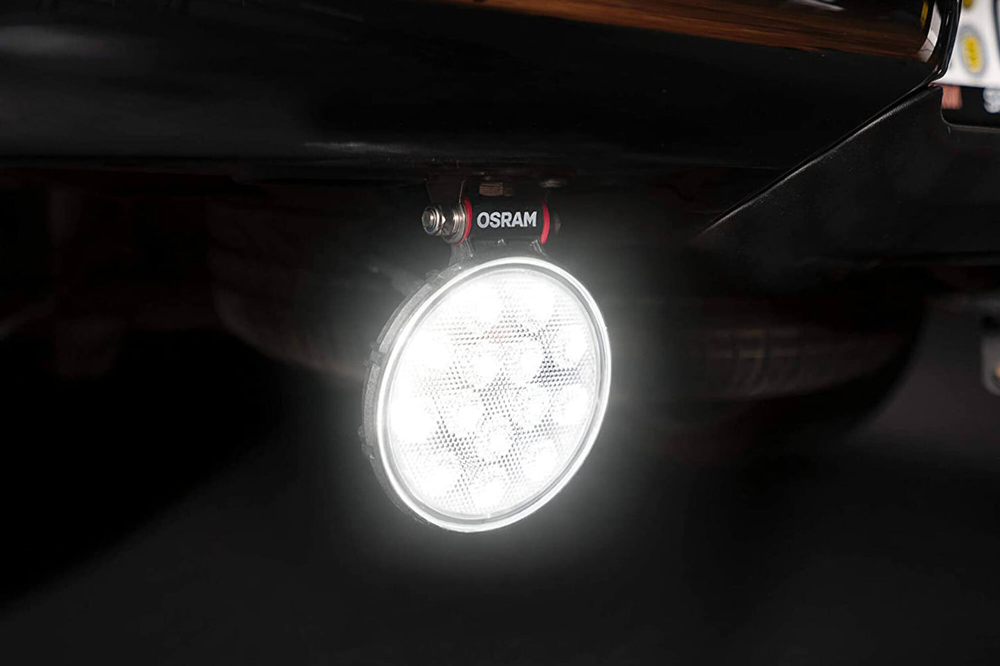 OSRAM ON-ROAD REVERSING VX120R-WD Кръгъл LED халоген 15W 121x48x131 2700K, 1100LM, 15W, 12/24V, IP69K, E-mark E9