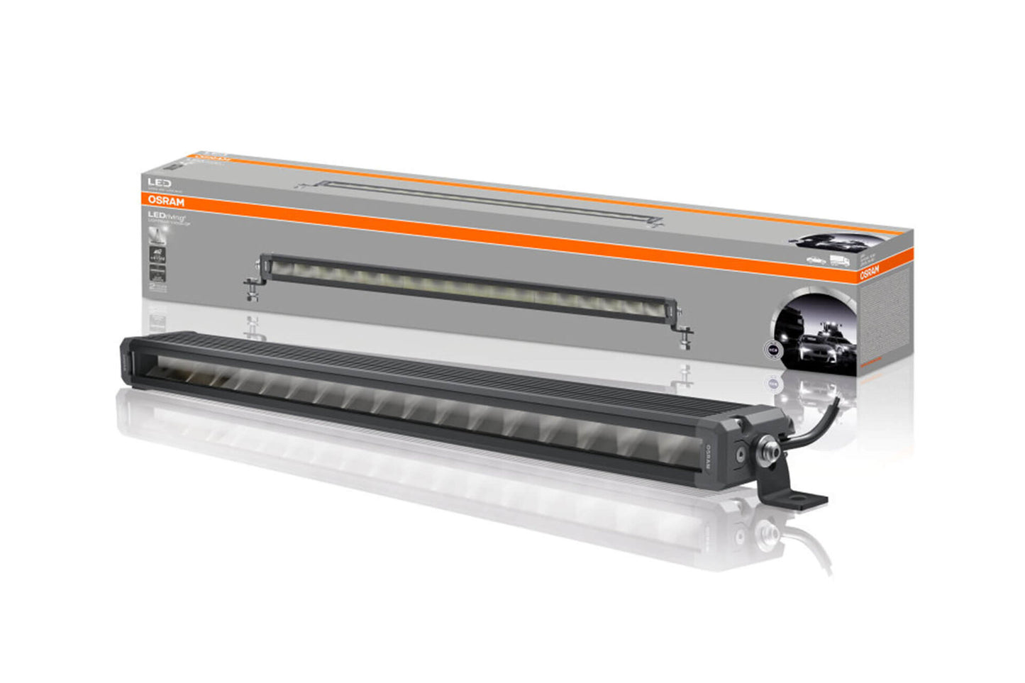 OSRAM ON-ROAD LIGHTBAR VX500-SP Слим LED BAR 54W 526x36x67mm 6000K, 2800LM, 12/24V, IP67, E-mark E4