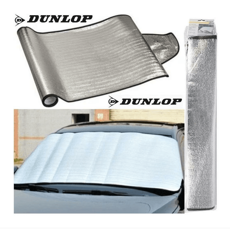 Покривало за предно стъкло на автомобил термо сенник 150 x 70 см Dunlop