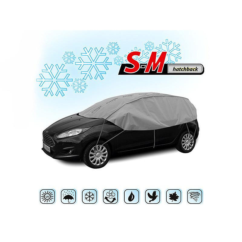 Покривало за таван и прозорци Kegel серия Optimal размер S-M сиво за хечбек 255-275cm.