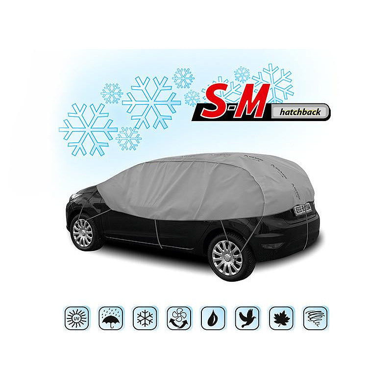 Покривало за таван и прозорци Kegel серия Optimal размер S-M сиво за хечбек 255-275cm.