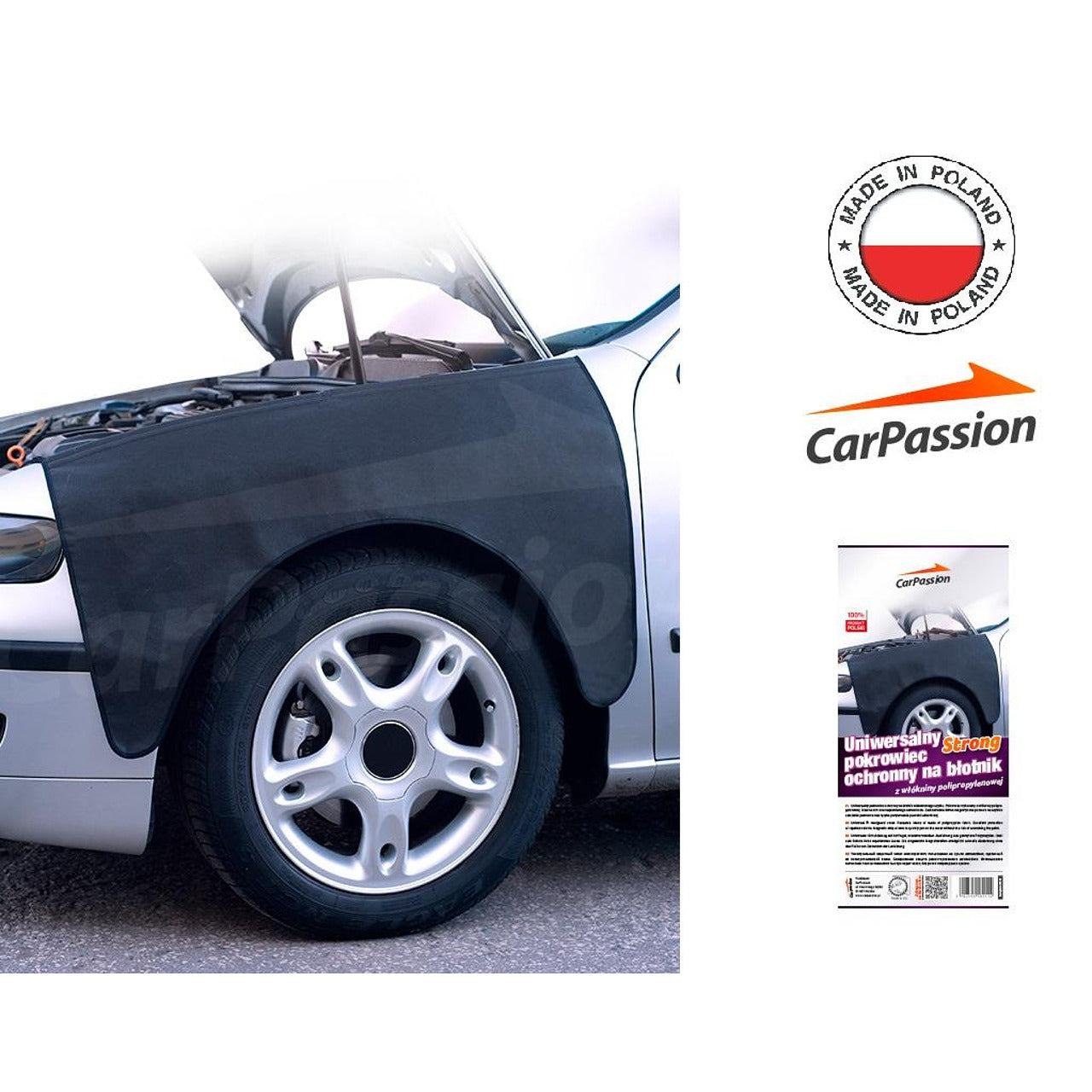 Предпазно покривало за калник от еко кожа сервиз ремонт Strong CarPassion