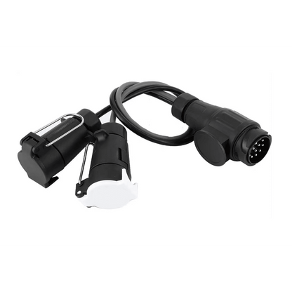 Преходник Адаптер за букса за теглич от 13 към 7 пина 12V