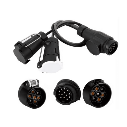 Преходник Адаптер за букса за теглич от 13 към 7 пина 12V