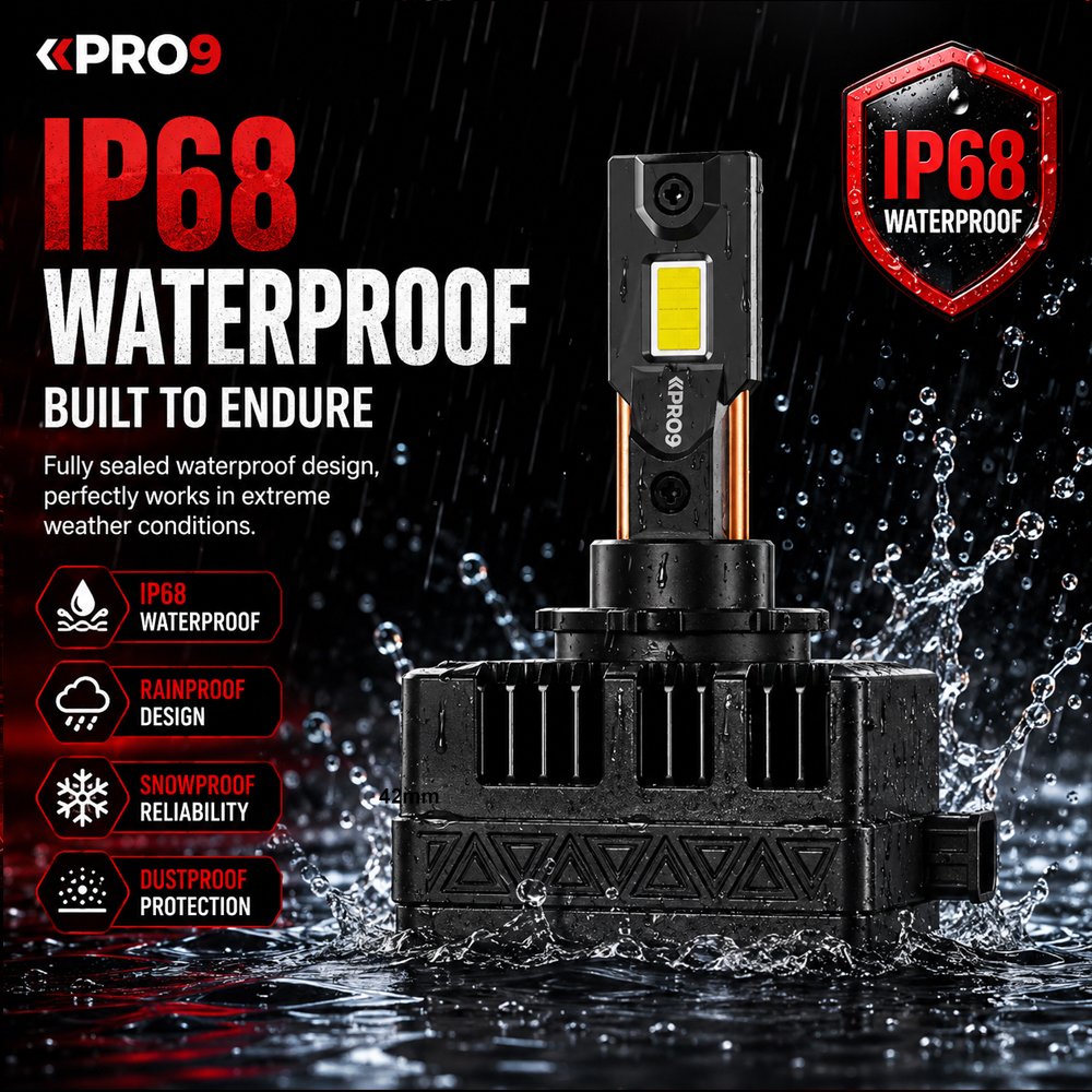 LED крушки PRO9 D1S 130W 6000K 12-24V
