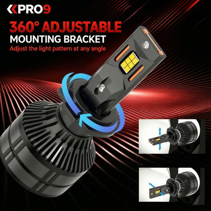 LED крушки PRO9 H7 60W 6000K 14000lm 12-24V