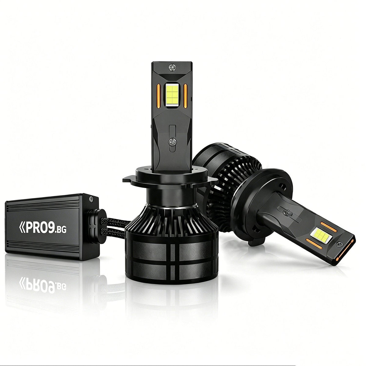 LED крушки PRO9 H7 60W 6000K 14000lm 12-24V