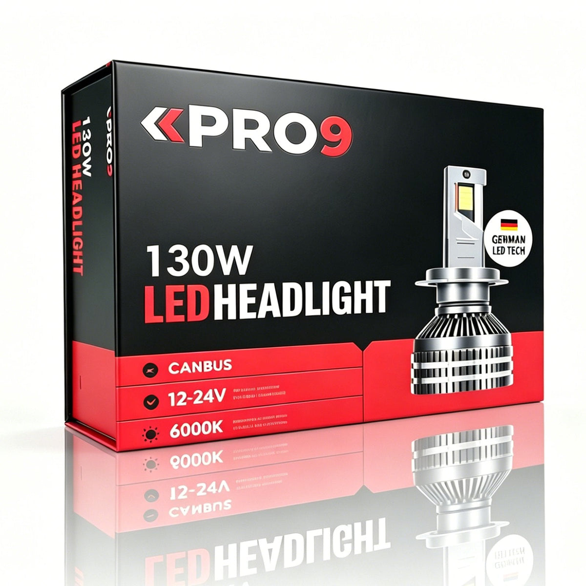 LED крушки PRO9 H1 130W 6000K 18000lm 12-24V