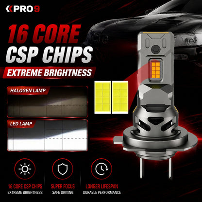 LED крушки PRO9 H4 30W 6000K mini 12V