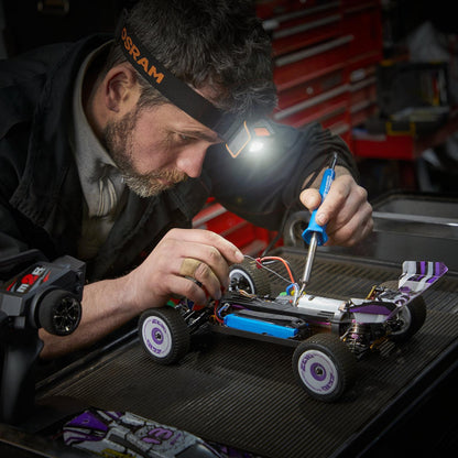 Професионална сервизна LED лампа OSRAM LEDinspect HEADTORCH250, 250lm, 5700K, с вградена батерия