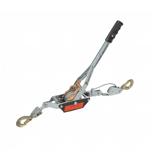 Ръчна лебедка-скрипец със стоманено въже товароподемност - 2 тона