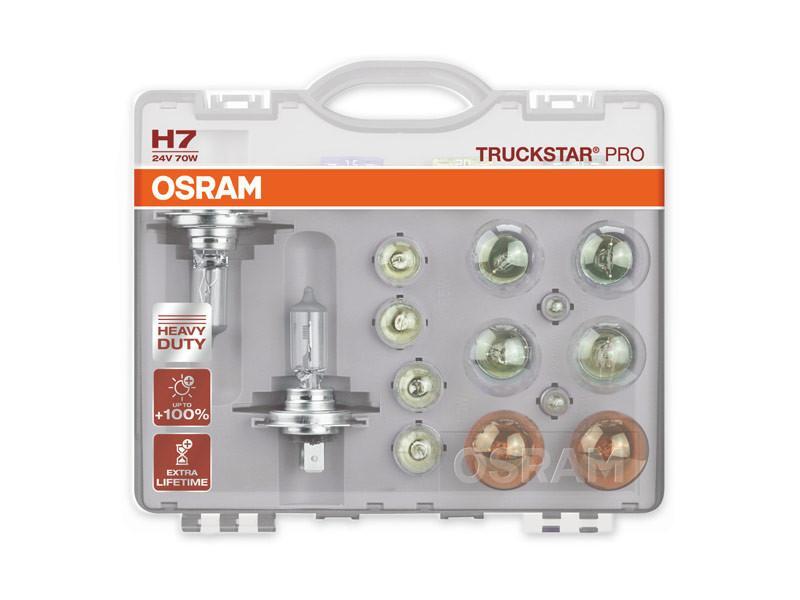 Резервен комплект H7 крушки Osram TruckStar Pro 24V